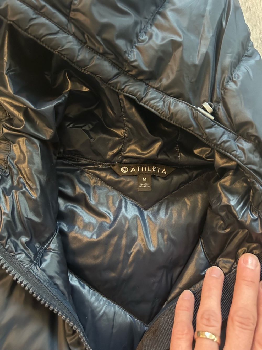 Women’s Athleta Banner Peak Jacket- Navy - Picture 5 of 5